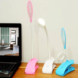 0271 Desk Lamp Adjustable Gooseneck Usb Rechargeable 3 Modes Of Lighting Reading Lamp For Dorm White Study Desk Lamp Suitable For Girls College Bedroom Reading