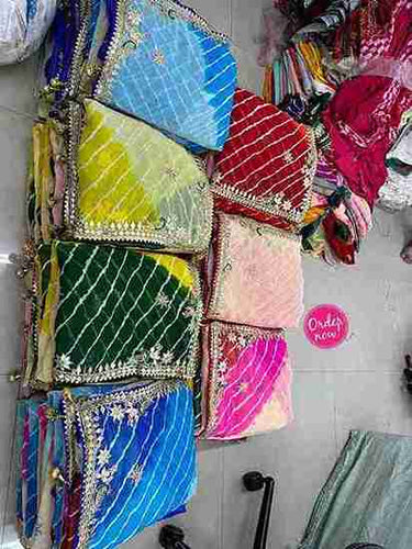 TRENDY NEW GEORGETTE prism PRINTED SAREE