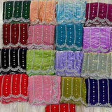 Trending hand work saree