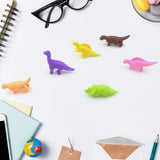 4118 Dinosaur Shaped Erasers Animal Erasers For Kids Dinosaur Erasers Puzzle 3d Eraser Mini Eraser Dinosaur Toys Desk Pets For Students Classroom Prizes Class Rewards Party Favors (6 Pcs Set )