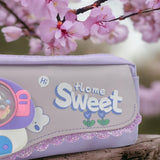 Pencil Pouch With Zipper (1 Pc  2 Compartment)