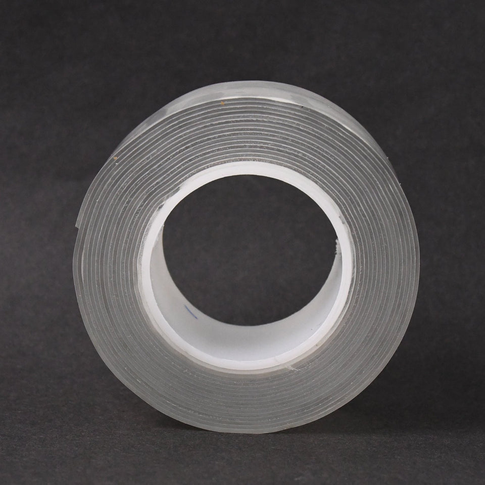 Sticky Double Sided Tape Washable Adhesive Tape Reusable (73 Cm  1 Pc)